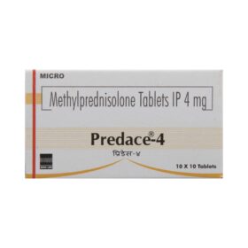 Methylprednisolone 4mg Tablet Predace