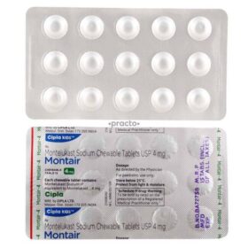 Montelukast Montair 4mg Tablet Chewable