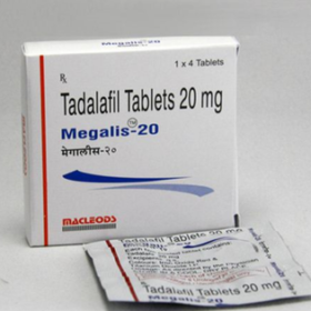 Tadalafil 20mg Megalis 20 Tablet