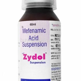 Mefenamic Acid 60ml Syrup Zydol