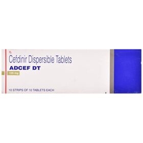 Cefdinir 125mg Tablet Adcef DT