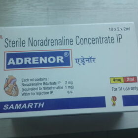 Noradrenaline hcl 4mg/2ml Injection Adrenor