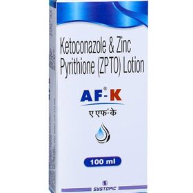 Ketoconazole+Zinc Pyrithione 100ml Af-k Lotion