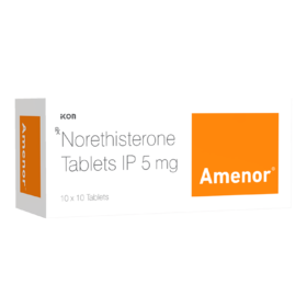Norethisterone  5mg Tablet Amenor