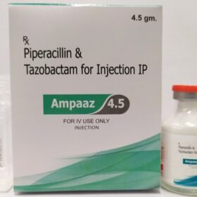 Piperacillin Tazobactum 4000mg+500mg Ampaaz4.5 Injection