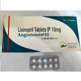 Lisinopril 10mg Tablet Angiotensin