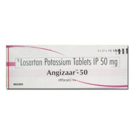 Losartan 50mg Tablet Angizaar