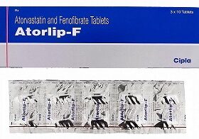 Fenofibrate 145mg Atorlip-F Tablet