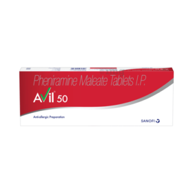 Pheniramine 50mg Tablet Avil