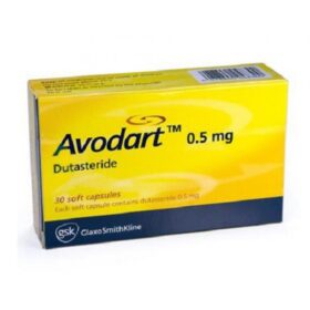 Dutasteride 0.5mg Capsule Avodart