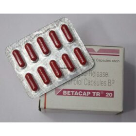 Propanolol 20mg Tablet Betacap Tr