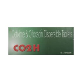Cefixime+Ofloxacin 100mg+100mg CO2 H Tablet