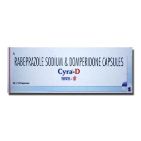 Domperidone+Rabeprazole 30mg+20mg Cyra-D Capsule