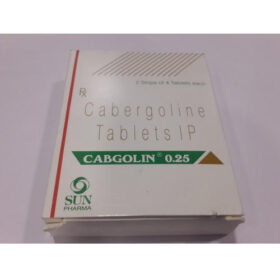 Cabgolin 0.25mg Tablet Cabergoline