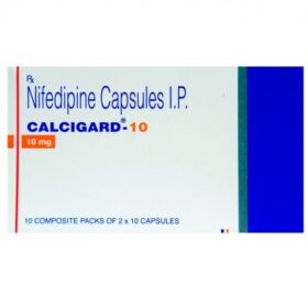 Nifedipine 10mg Capsule Calcigard
