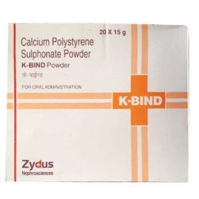 Calcium Polyterene Sulphonate Powder 15gm Sachets K Bind