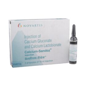 Calcium Gloconate 50mg Injection Calcium Sandoz