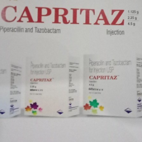 Piperacillin Tazobactum 4000mg+500mg Capritaz 4.5 Injection