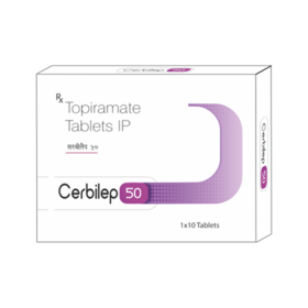 Carbilep 50mg Tablet Topiramate