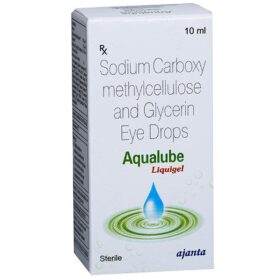 Carboxymethylcellulose 10ml Eye Drop Aqualube Liquigel