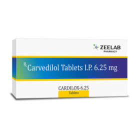 Cardilox 6.25mg Tablet Carvedilol