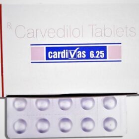 Carvedilol  6.25mg Tablet Cardivas