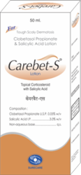 Clobetasol salicyclic Acid 50ml Carebat-S Lotion