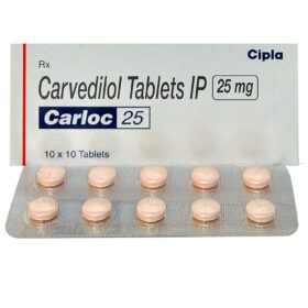 Carvedilol  25mg Tablet Carloc