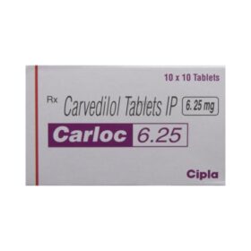 Carvedilol  6.25mg Tablet Carloc