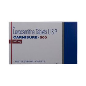 Levocarnitine 500mg Tablet Carnisure