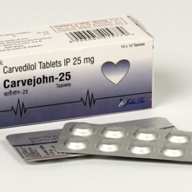 Carvejohn 25mg Tablet Carvedilol