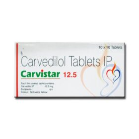 Carvedilol  12.5mg Tablet Carvistar