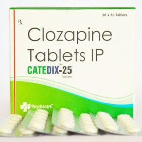 Catedix 25mg Tablet Clozapine