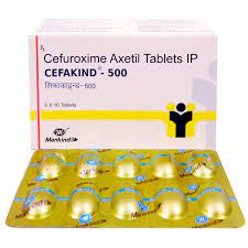 Cefakind 500mg Tablet Cefuroxime