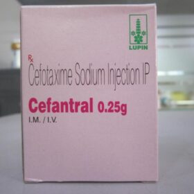 Cefotaxime 0.25mg Cefentral Injection