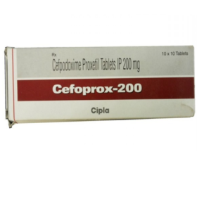 Cefoprox 200mg Tablet Cefpodoxime