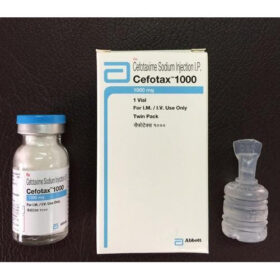 Cefotaxime 1000mg Cefotax Injection