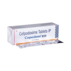 Cefpodoxime 100mg Tablet Cepodem