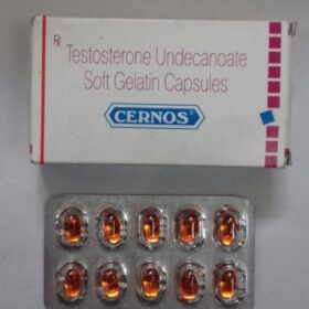 Testosterone 40 mg Cernos Soft Gelatin Capsule