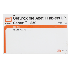 Cerom 250mg Tablet Cefuroxime