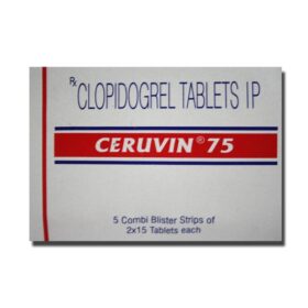 Ceruvin 75mg tablet Clopidogrel