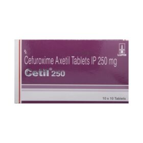 Cefuroxime  250mg Tablet  Cetil