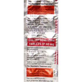 Chlorpromazine 50mg Tablet
