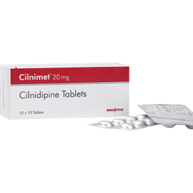 Cilnimet 20mg Tablet Cilnidipine