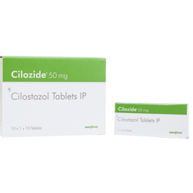 Cilozide 50mg Tablet Cilostazol