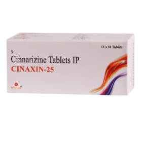 Cinnarizine 25mg Tablet Cinaxin