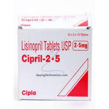 Cipril 2.5mg Tablet Lisinopril