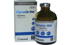 Ciprofloxacin 50ml Injection Ciprocin Vet