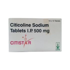 citicoline sodium 500mg Tablet Citistar