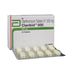 claribid 500mg tablet Clarithromycin
